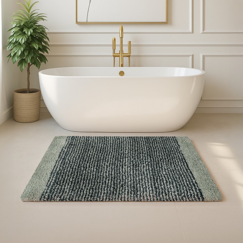 CloudStep Anti Skid Bath Mat - Grey - 40 x 60 cms