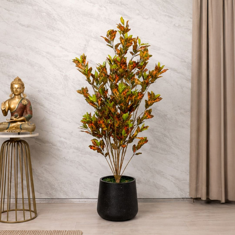 140 cm (4.6 ft) FreshLeaf Croton Artificial Plant