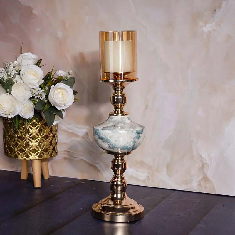 Aurastone Marble Candle Holder - Large
