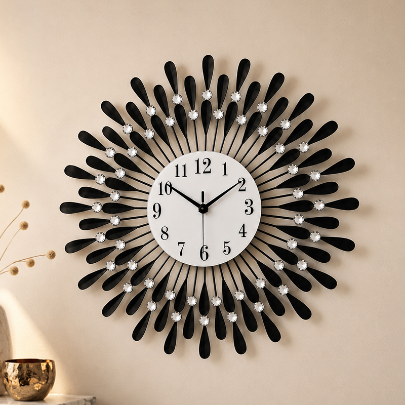 Zenith Metal Analog Wall Clock