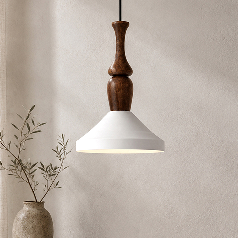 Nuvora Metal Ceiling Lamp - White