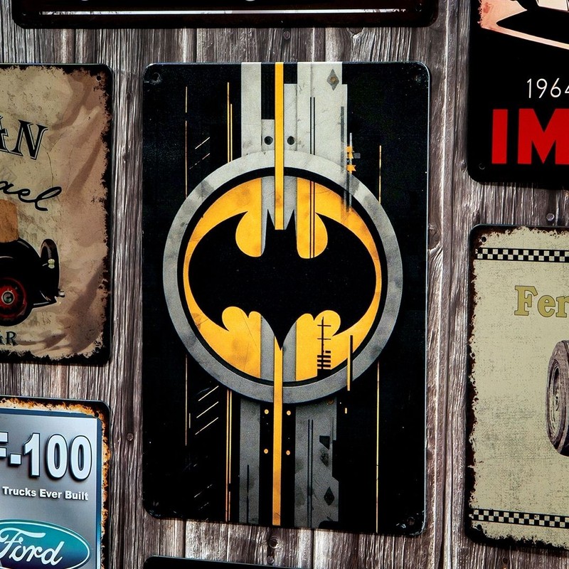 Batman Metal Wall Accent