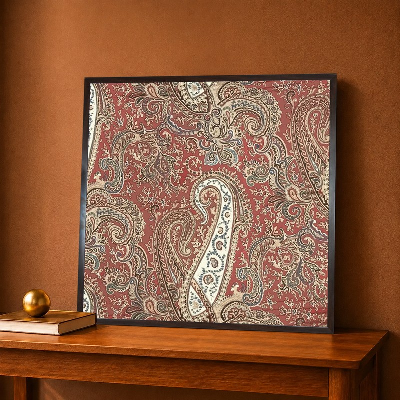 Heritage Paisley Tapestry Canvas Wall Painting