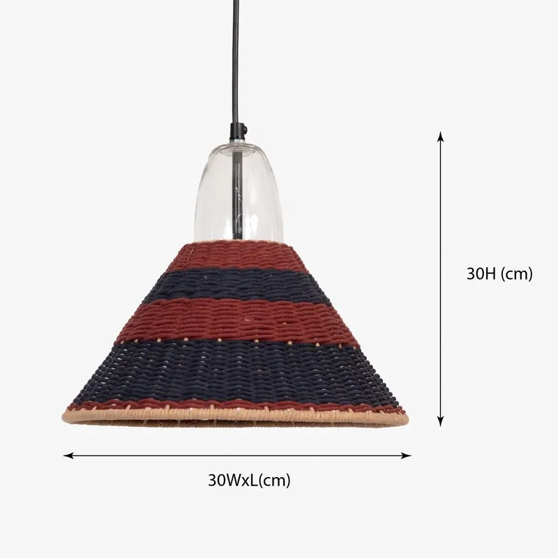 Ceiling lamp with dimension arrows showing 30 cm height and 30 cm width