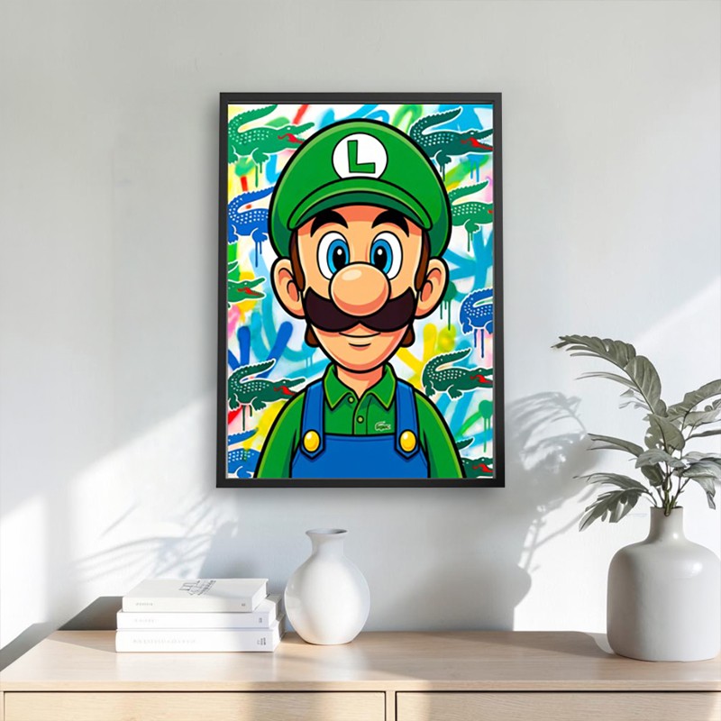 Luigi Lacoste Wall Painting With Frame