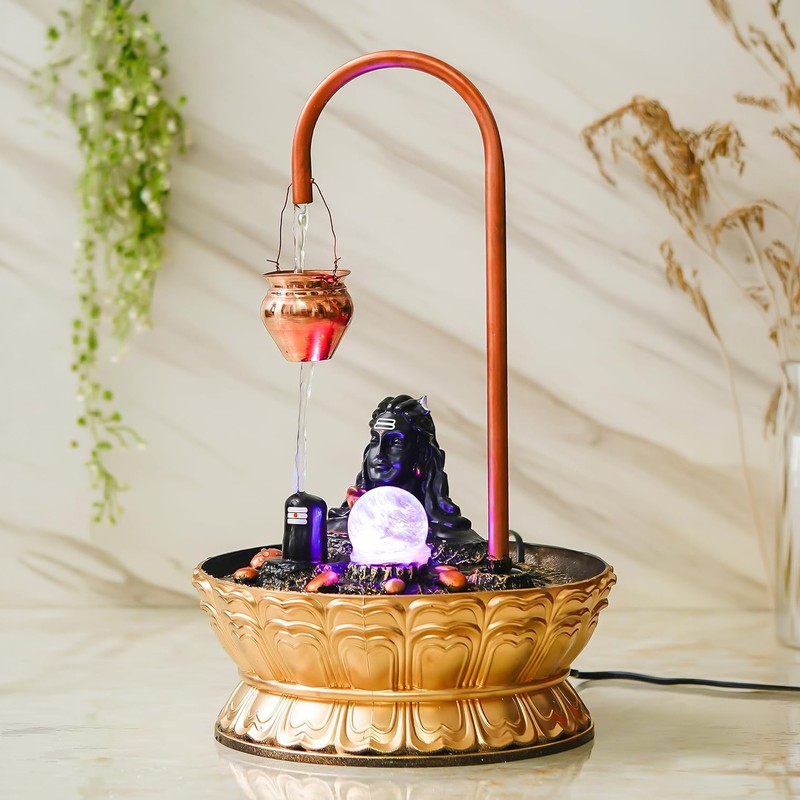 Mahadev Abhishek LED Water Fountain
