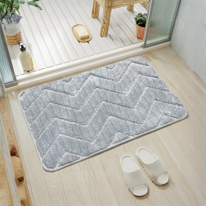 Padora Anti Skid Bathmat - Light Grey