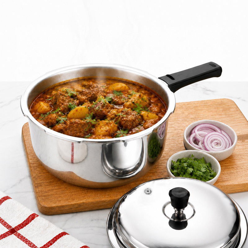 Solara Pressa Triply Pressure Cooker - 3000 mL - 3000 mL