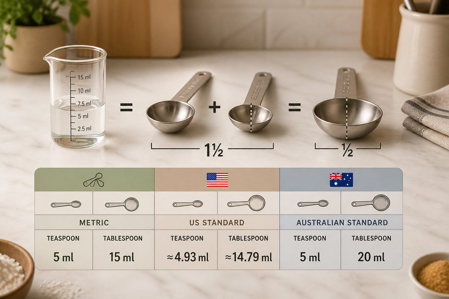 7.5 ml to Spoon: Teaspoon and Tablespoon Conversions