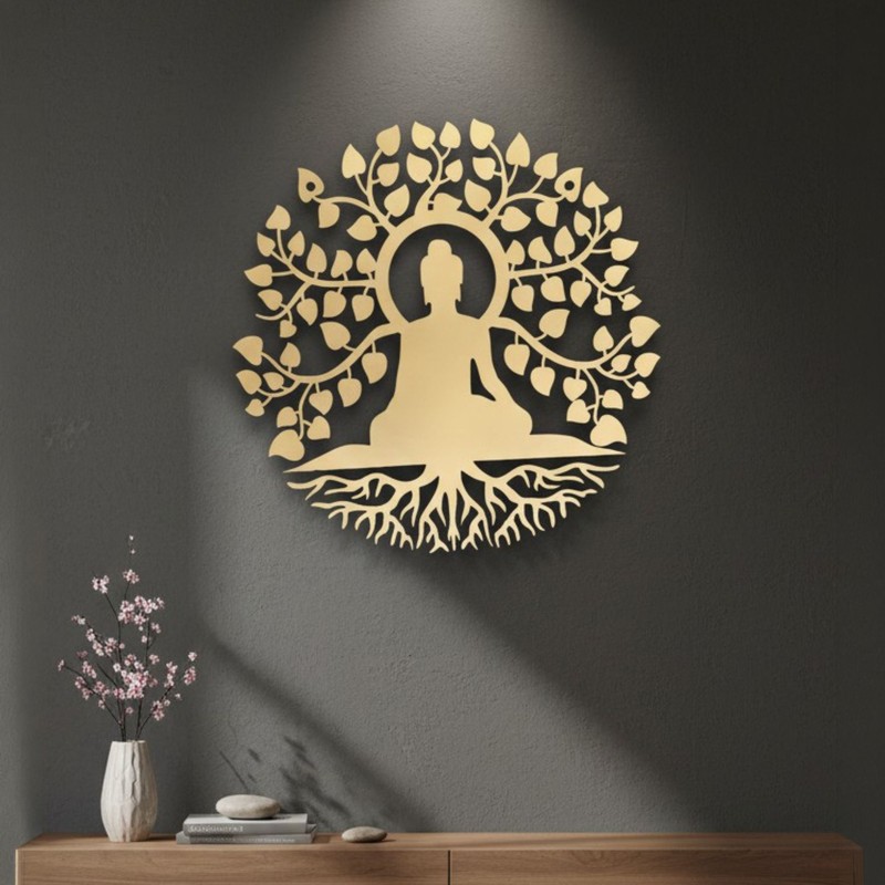 Meditating Buddha Wall Accent