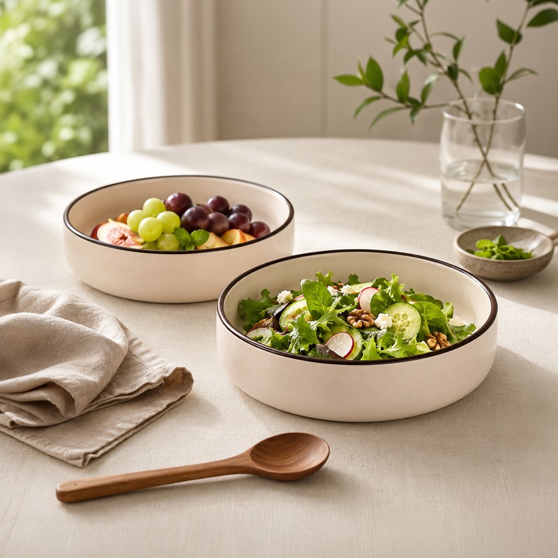 Sapori Salad Bowl (600 mL Each) - Set of Two