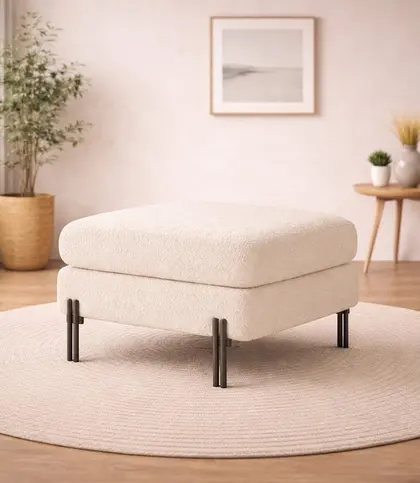 Neem Wood · Boucle Fabric