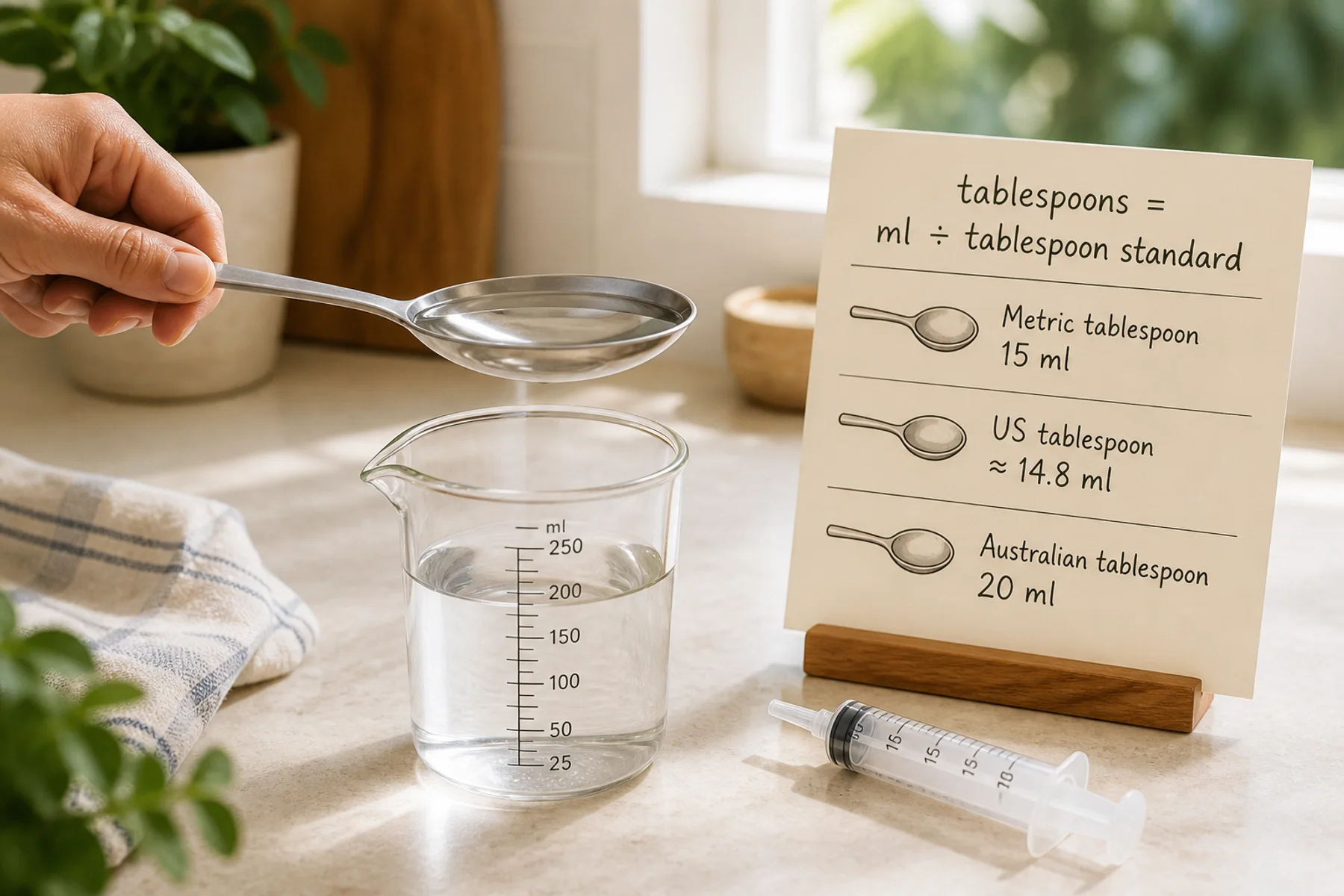 1 Serving Spoon to Tablespoon: How to Measure It