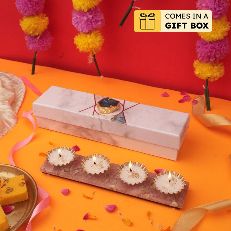Mithuna Rose Quartz Festive Gift Box
