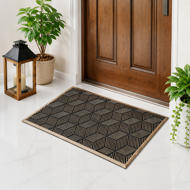GripStep Rubber Anti-Skid Doormat - Copper - 75 x 45 cm