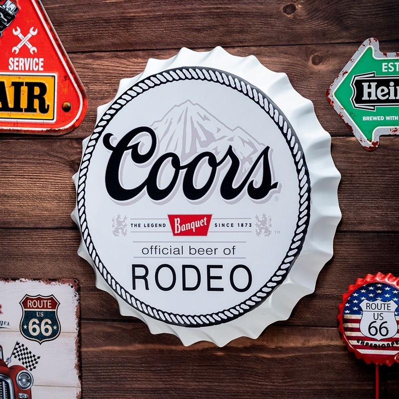 Coors Metal Wall Accent
