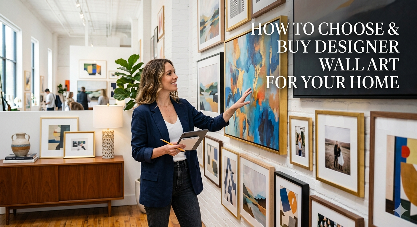 How to Choose & Buy Designer Wall Art for Your Home