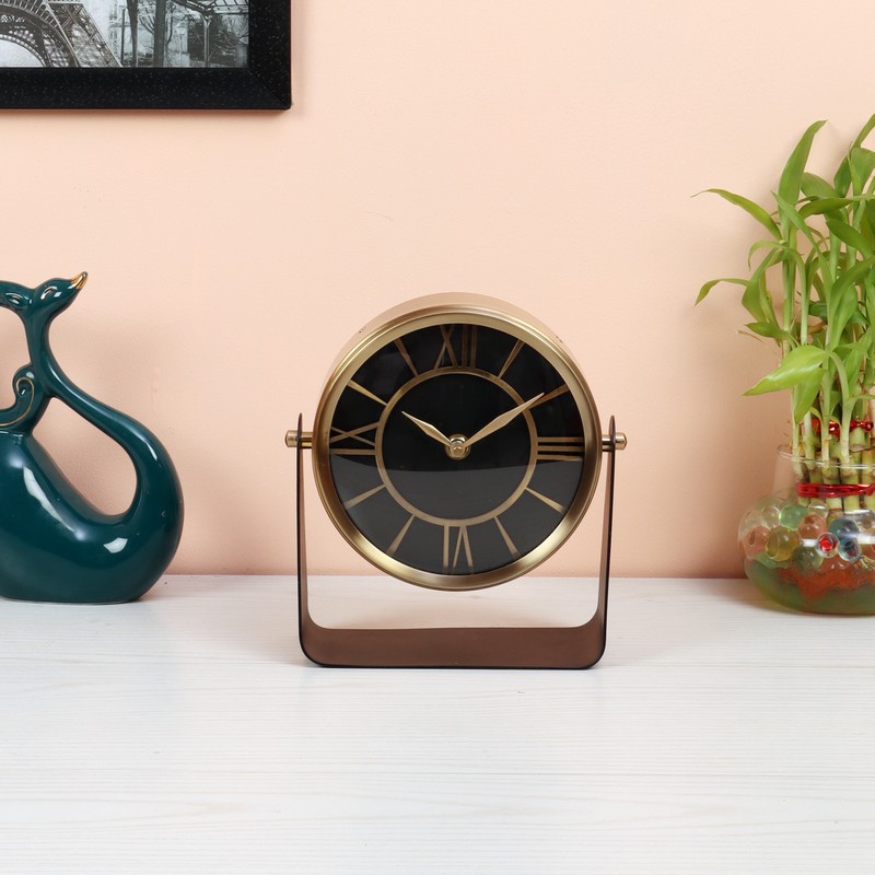 Claudia Roman Table Clock