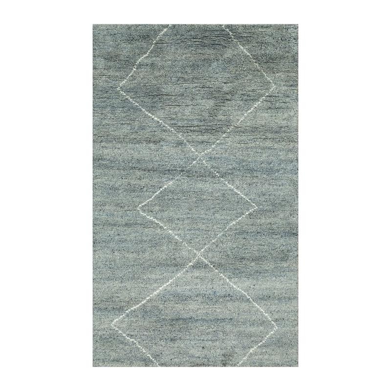 Jaipur Rugs Abisko Hand Knotted Carpet - Grey, White - 5 x 8 ft