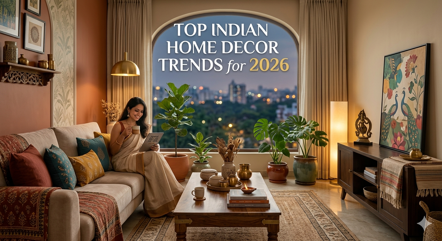 Top Indian Home Decor Trends for 2026 (Complete Guide)