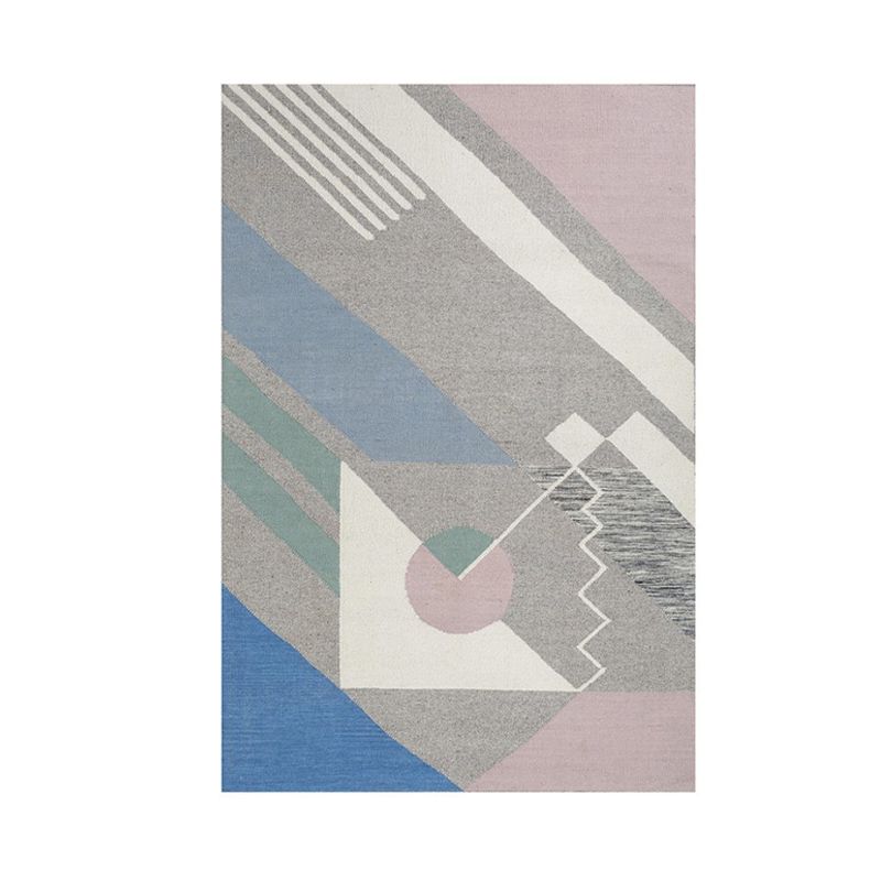 Jaipur Rugs Secant Carpet - Grey, Blue, Pink - 5 x 8 ft