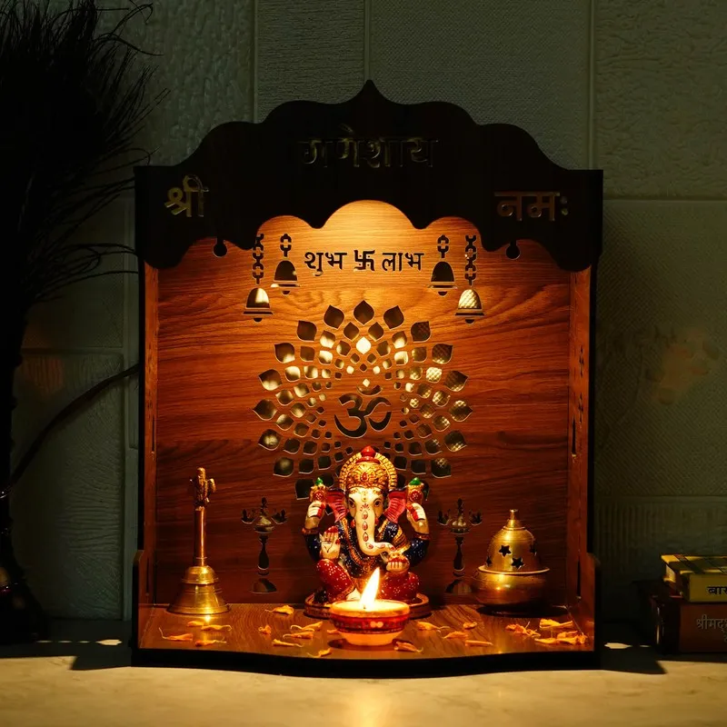 Ganesh Kripa Wooden Mandir media 3