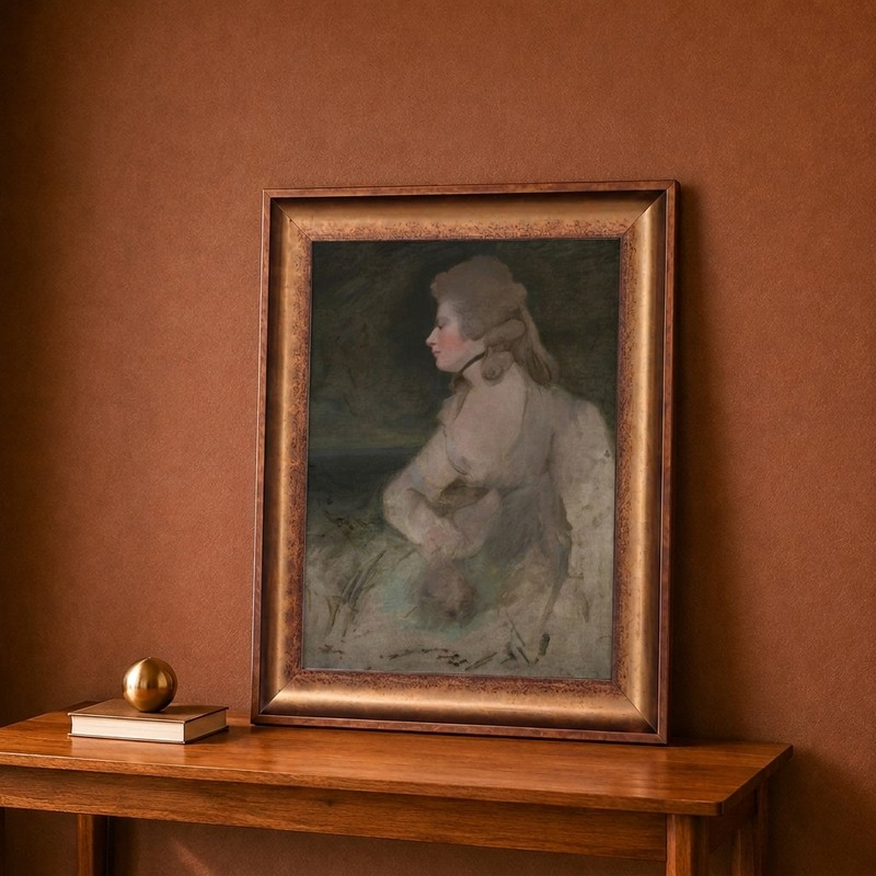 Graceful Portrait Canvas Wall Painting