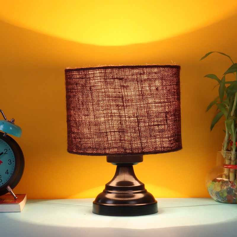 Viridula Jute Table Lamp - Brown