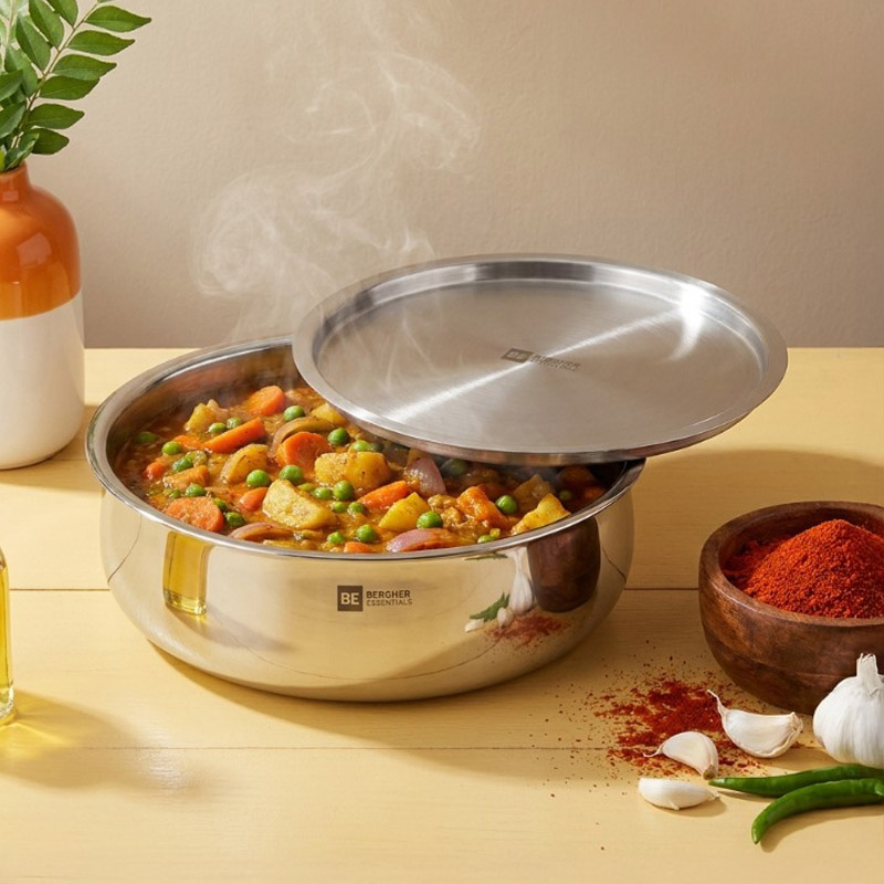 SlowCook Triply Handi With Lid - 4400 mL - 4400 mL