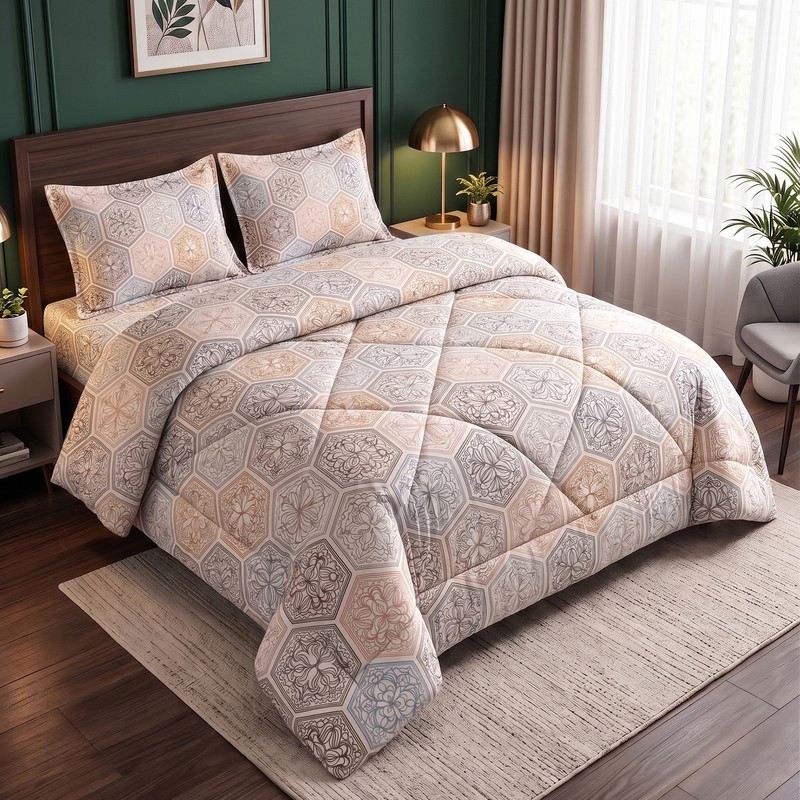 Nuvella Bedding Set - Four Piece Set - Queen/Double