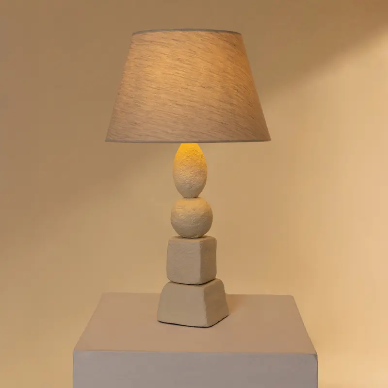 Fig Living Terra Stones Table Lamp - White