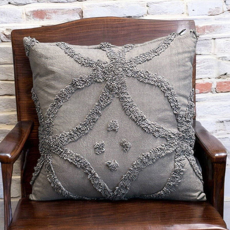 Kata Tufted Cover - Grey
