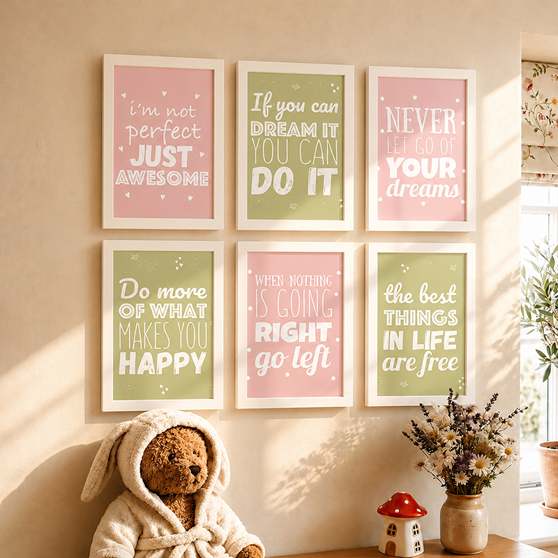 Sparkle Dream Wall Art - Set Of Six - Bundles
