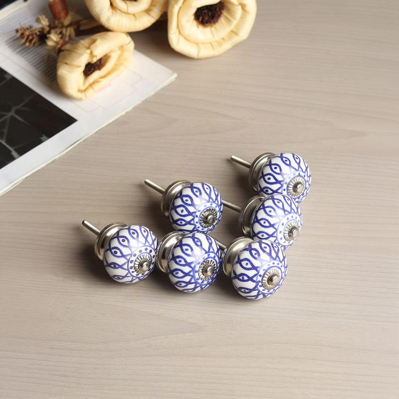 Nivaro Ceramic Knob - Set of Six