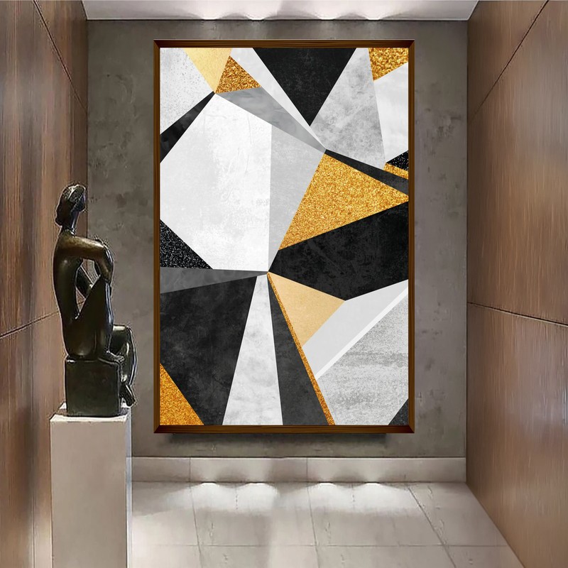 Auridelta Canvas Wall Painting