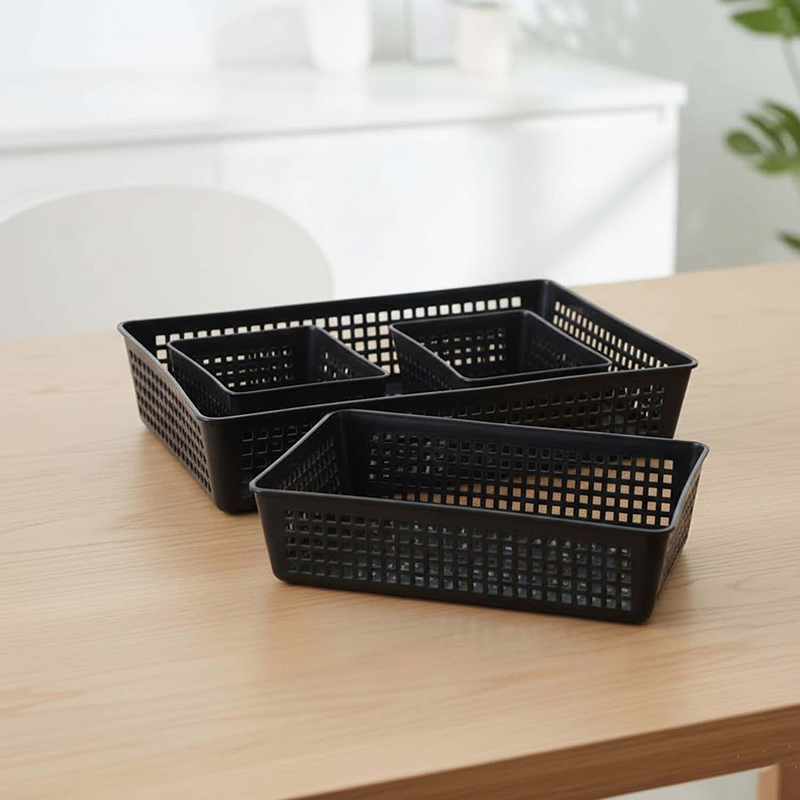 Flexi Nest Storage Basket (Black) - Set of Four