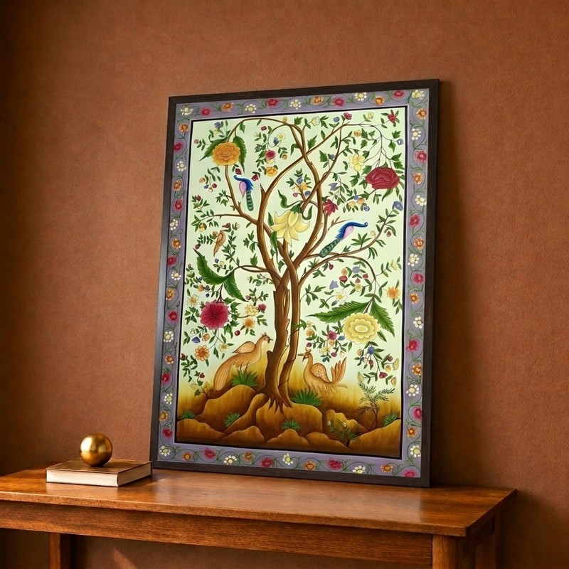 Birdsong Garden Canvas Wall Painting