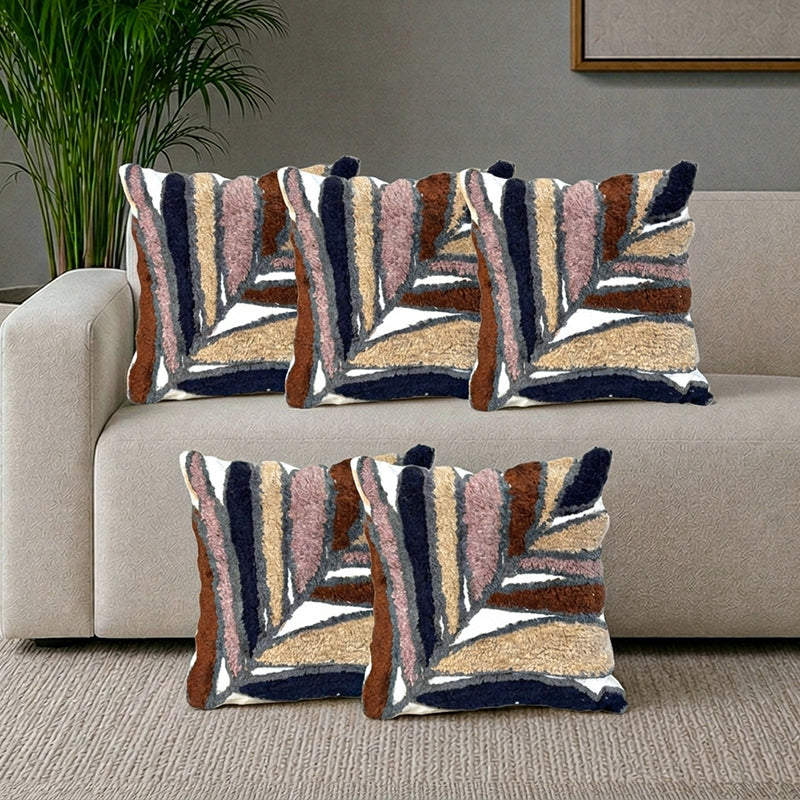 Terratact Tufted Cushion Cover Set - Set Of Five