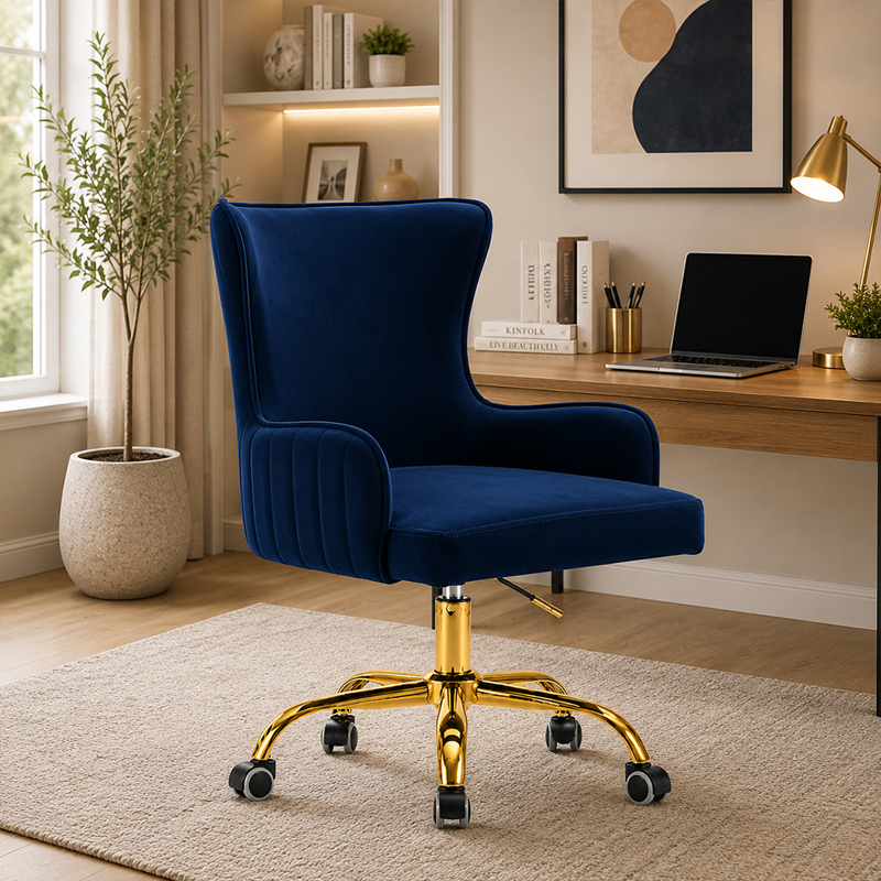 Caelum Ergonomic Executive Office Chair - Blue