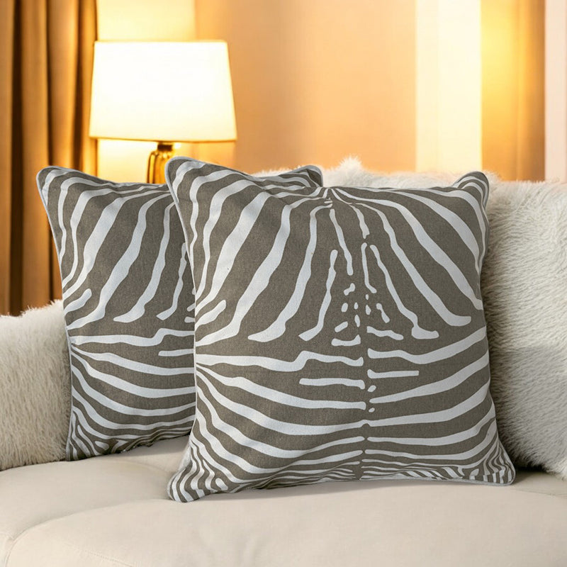 Bauhaus Printed Cushion Cover Set - Set Of Two