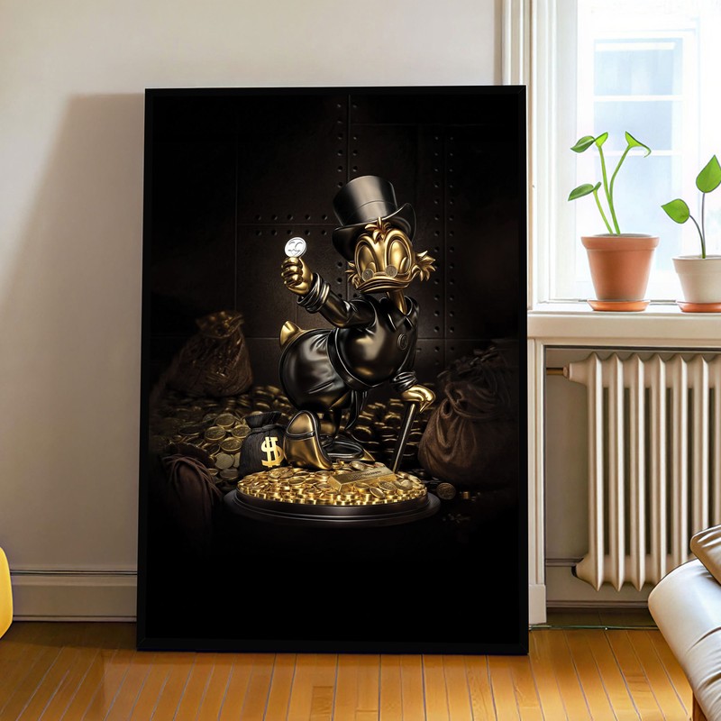 Fortune Collector MDF Wall Art