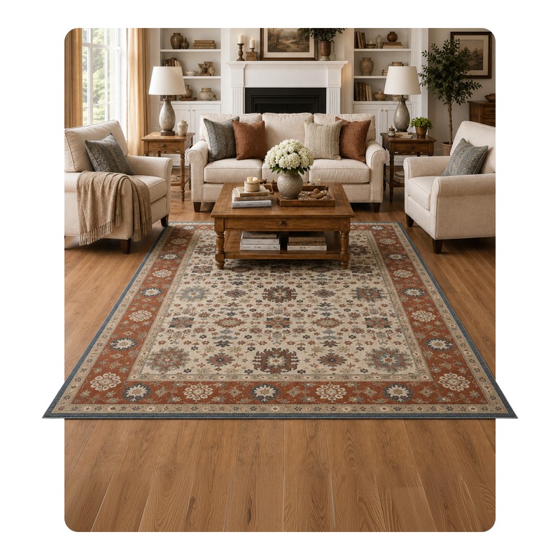 Threadora Velvet Carpet - 2 x 4 ft