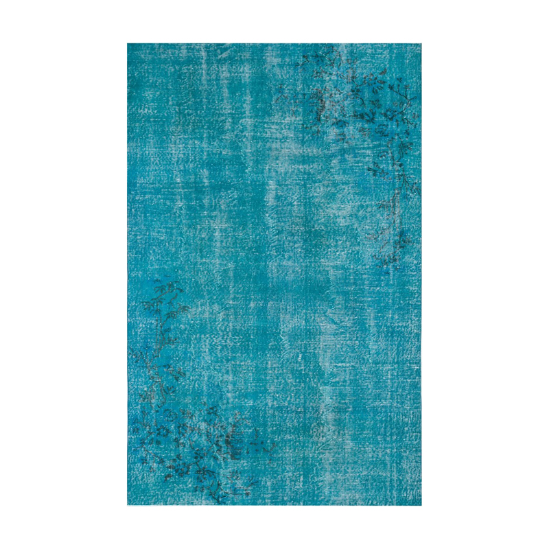 Jaipur Rugs Crocin Hand Knotted Carpet - Blue - 5 x 8 ft