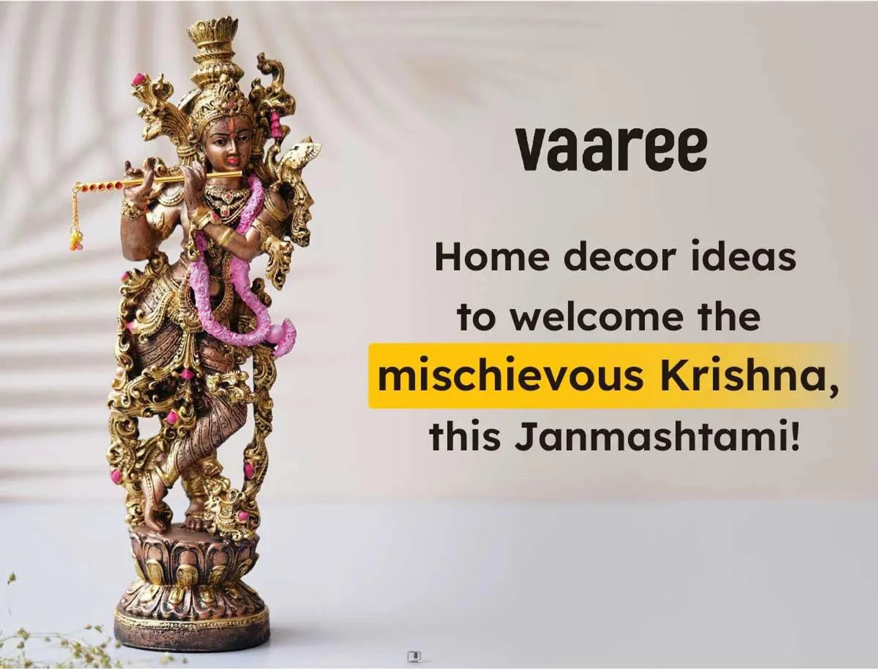 Top Janmashtami Decoration Ideas For Home