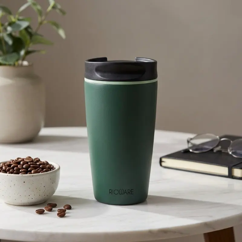 Rioware Voyager Inslulated Stainless Steel Tumbler (350 mL) - Green