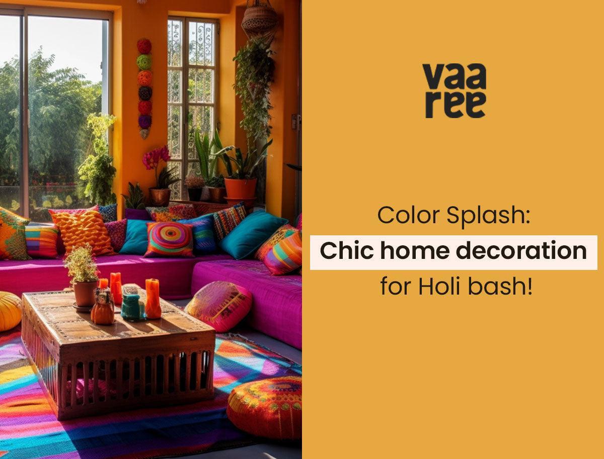 30+ Home Decoration Ideas for Holi Party