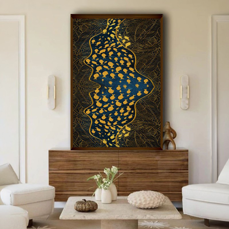 Swarnadhara Canvas Wall Painting