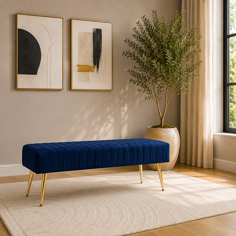 Daine Bench - Blue