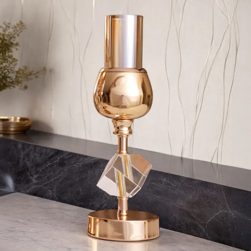 Cristelle Metal Candle Holder - Small