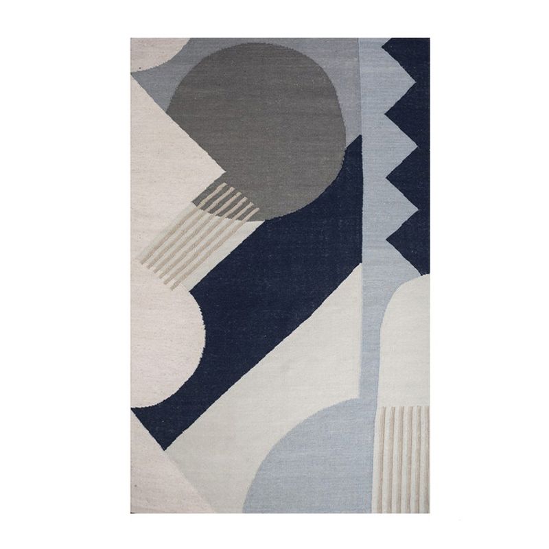 Jaipur Rugs Sectile Carpet - Blue, Grey, Beige - 5 x 8 ft
